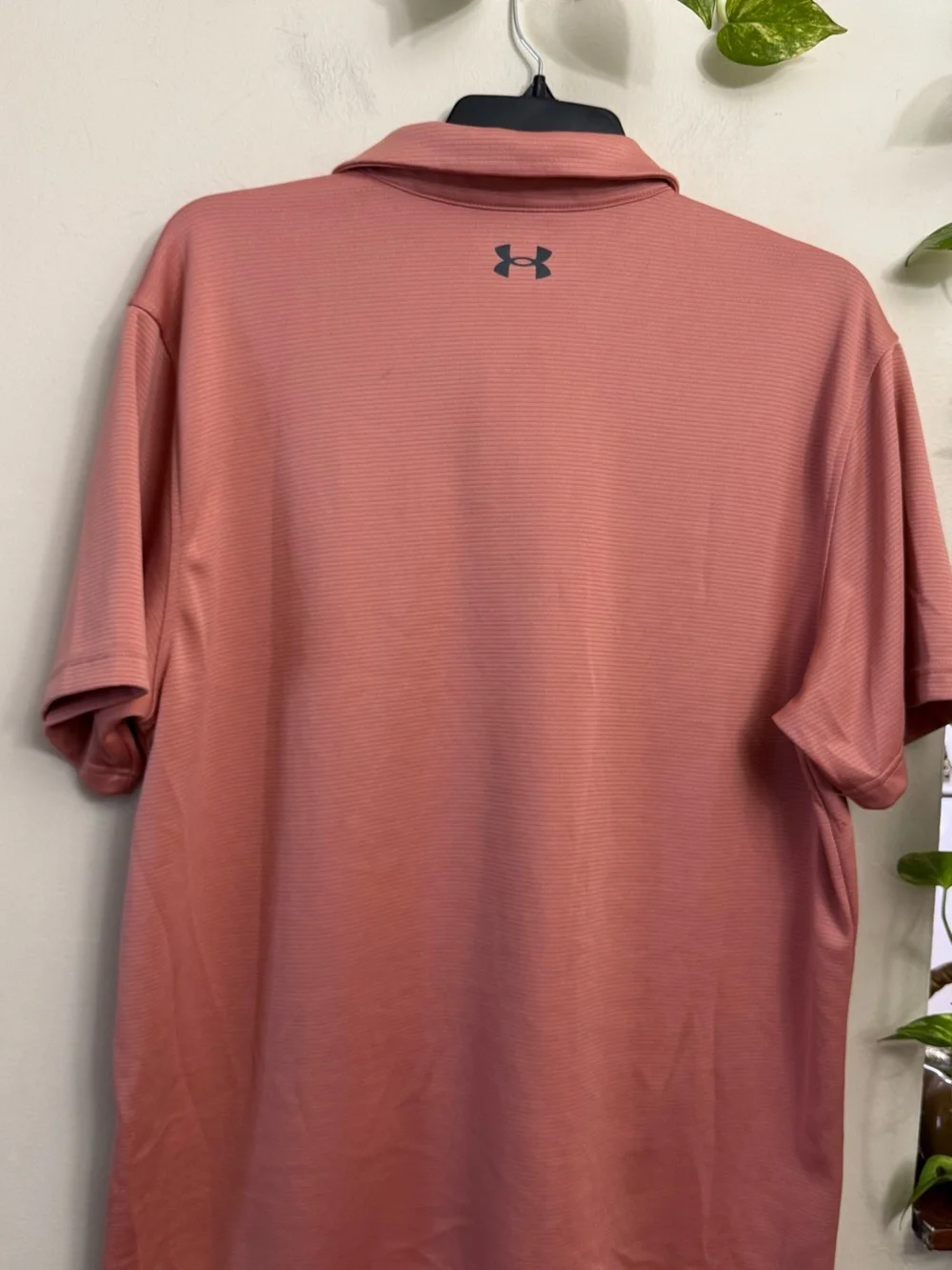 Jordan Men's Polo Shirt - Dusty Rose with Gray Trim